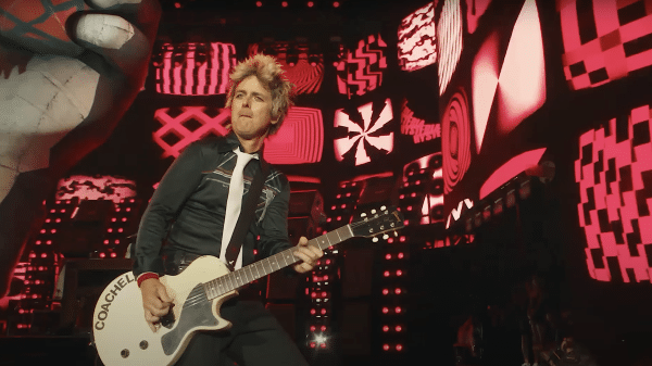Billie Joe Armstrong of Green Day at Coachella 2025.